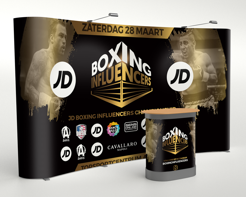 Boxing Influencers stand TeylingenReclame